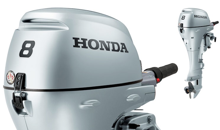 Honda BF 8 SRU Außenborder - Kurzschaft / Fernbedienung