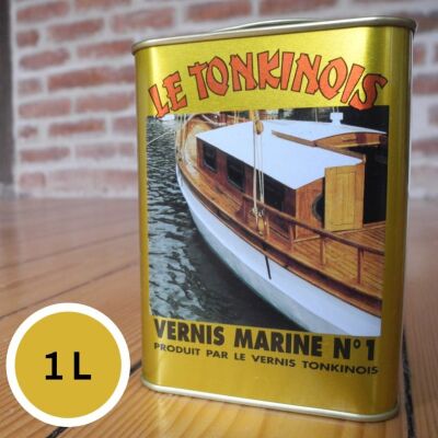 Le Tonkinois Marine No.1 Bootslack farblos 1,0 Liter