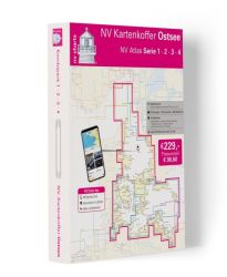 NV Charts Kartenkoffer Ostsee Satz 1, 2, 3, 4 Edition 2024