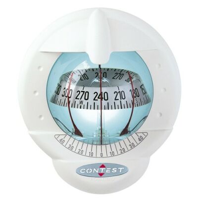 Plastimo Marine Kompass CONTEST 101 Weiß Gerades Schott 64423