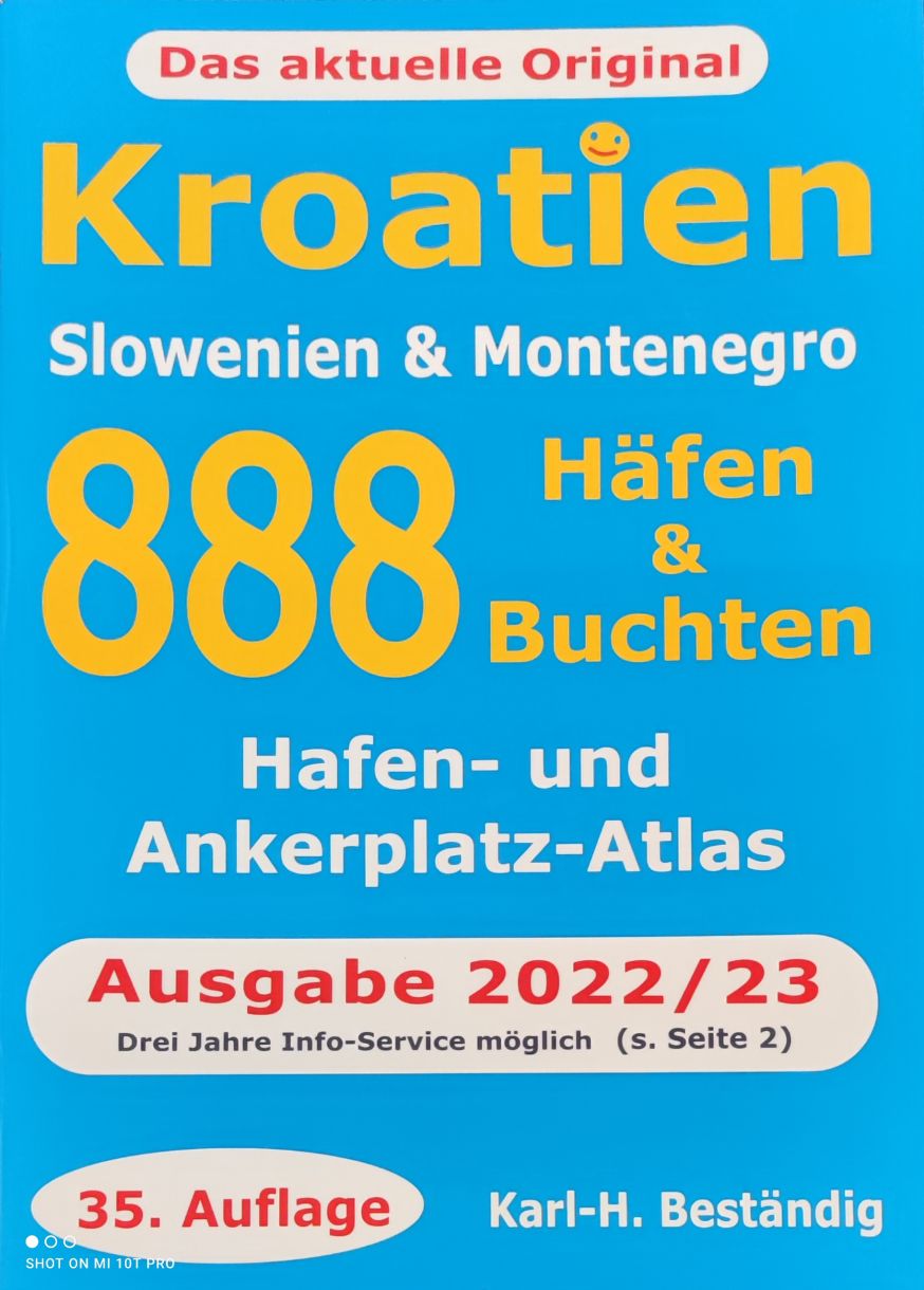 Karl Heinz Beständig Kroatien 888 Häfen & Buchten 2024/25