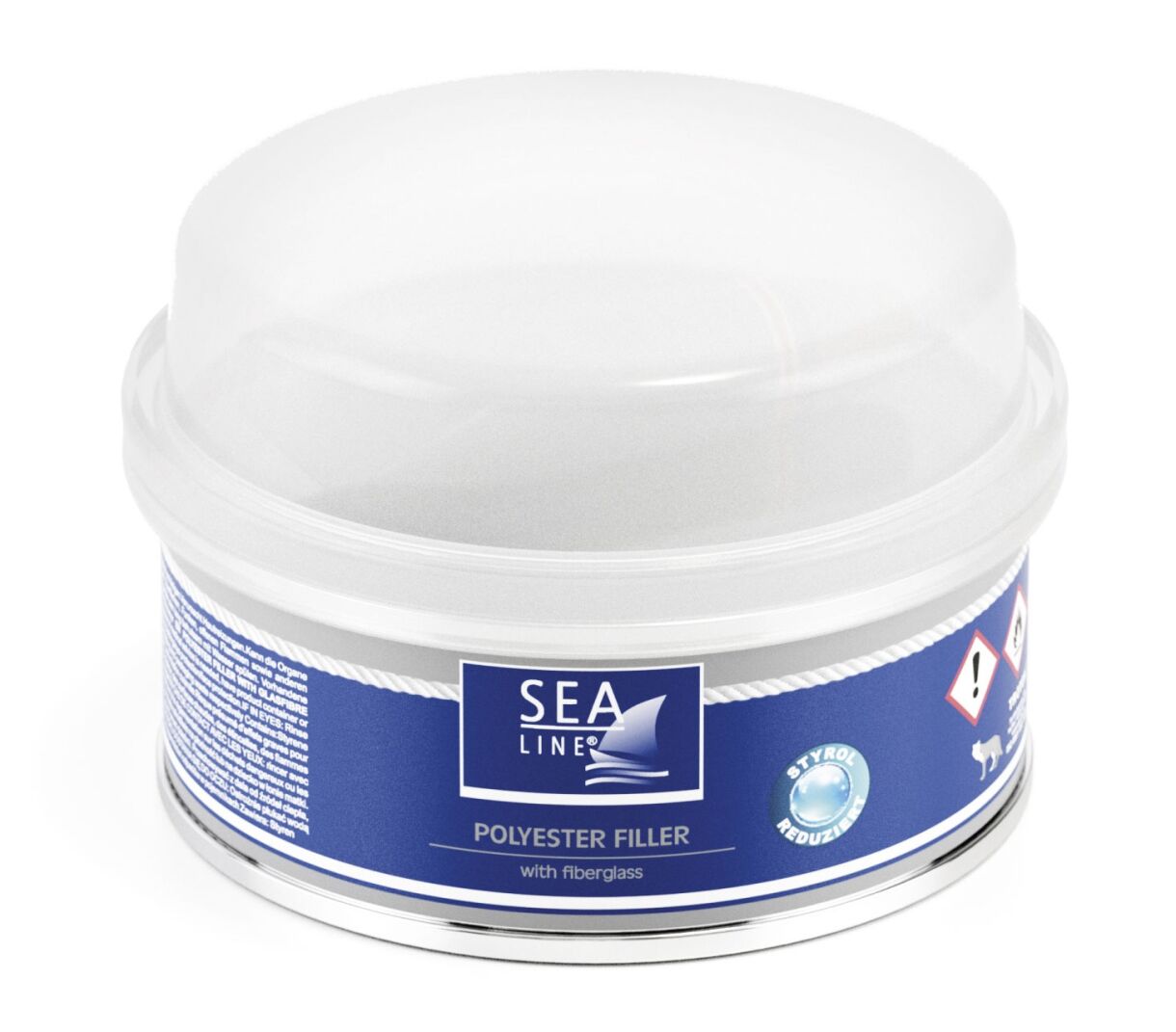 Sea-Line Polyester Glasfaserspachtel -styrolreduziert- 250g *SONDERAKTION* Sea-Line Polyester Glasfaserspachtel -styrolreduziert- 250g *SONDERAKTION*