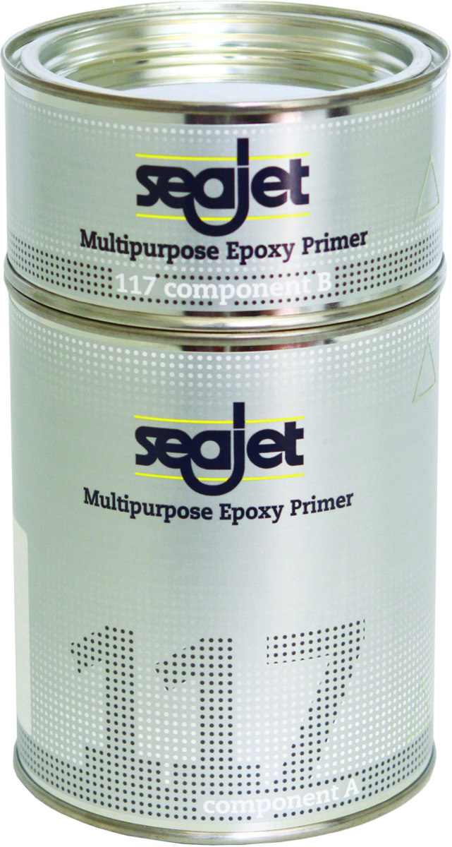 SEAJET 117 Universeller Epoxy Primer 2,5 L silber/grau