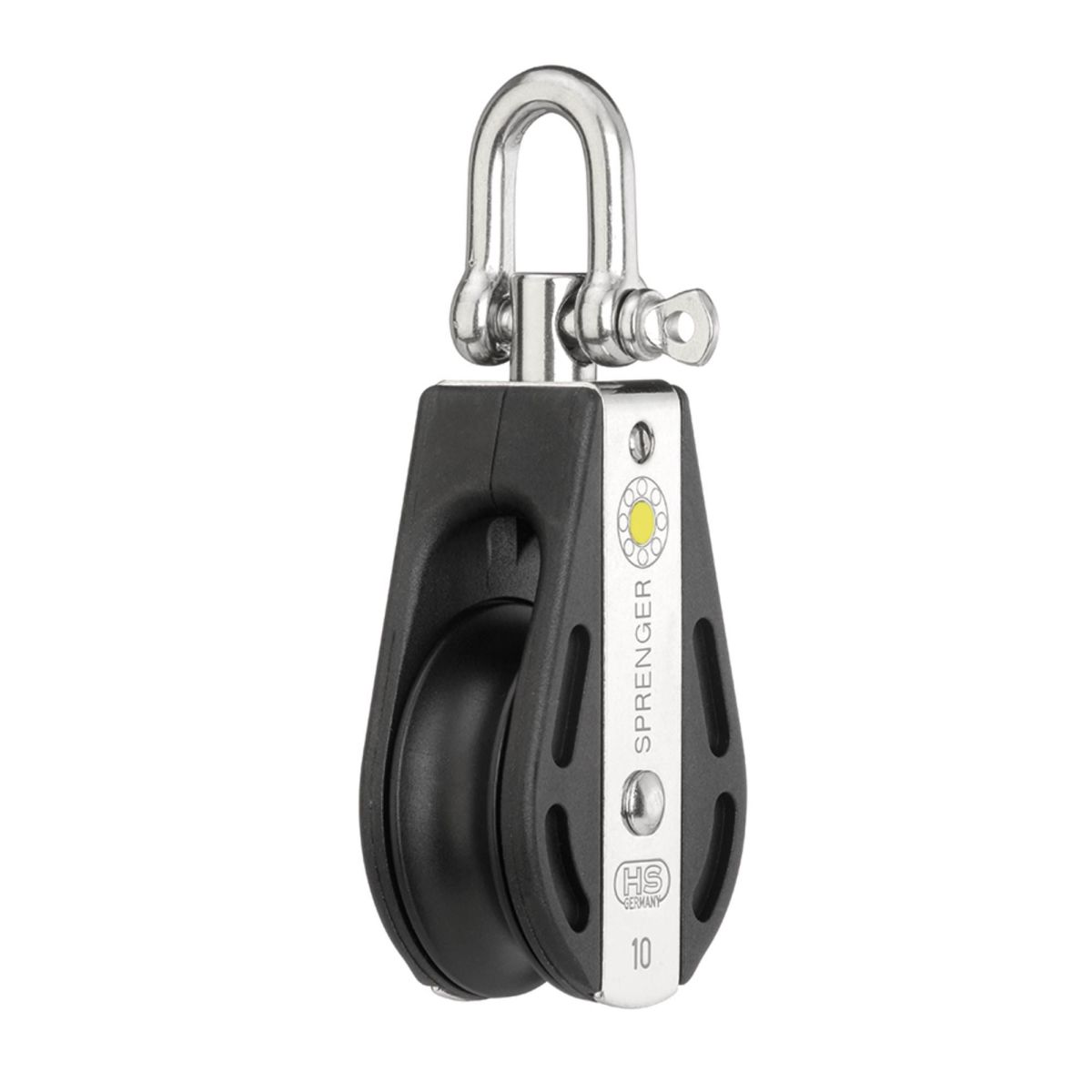 Sprenger S-Block Gleitlager 10 mm - 1 Rolle, Wirbel Sprenger S-Block Gleitlager 10 mm - 1 Rolle, Wirbel