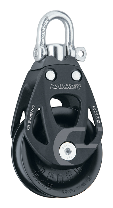 Harken Element Block 45 mm einfach mit Wirbel Harken Element Block 45 mm einfach mit Wirbel