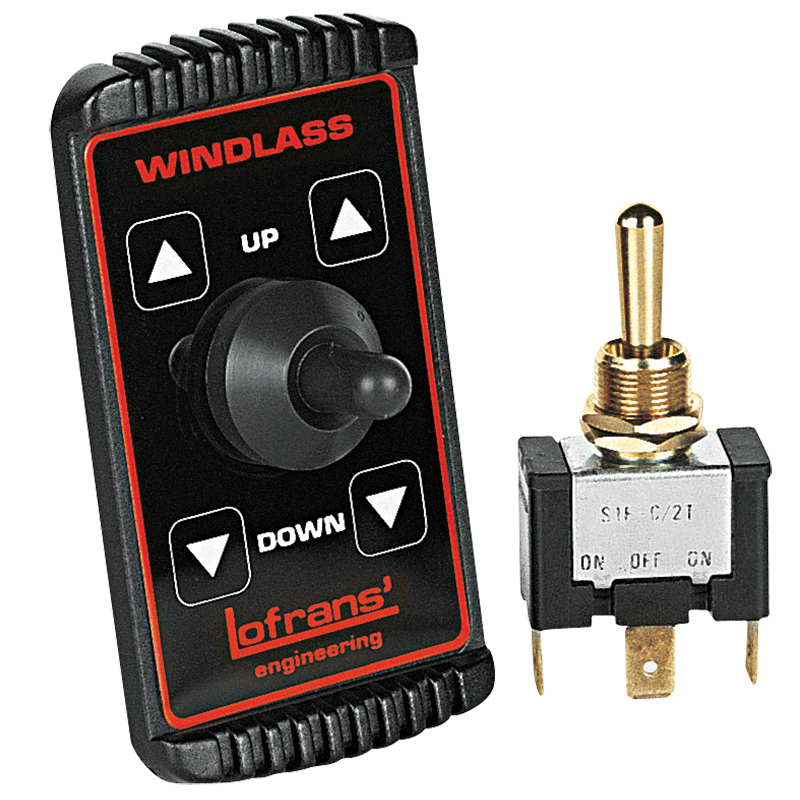 Lofrans Ankerwinden Einbauschalter 12-24Volt Lofrans Ankerwinden Einbauschalter 12-24Volt