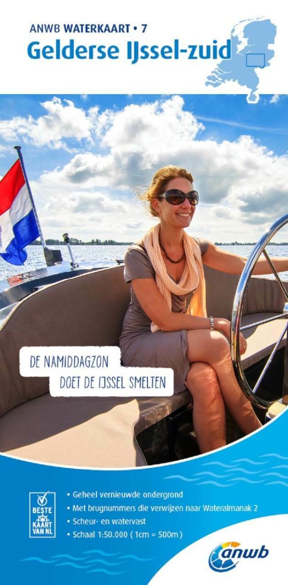 ANWB Waterkaart 7 Gelderse IJssel-Zuid ANWB Waterkaart 7 Gelderse IJssel-Zuid