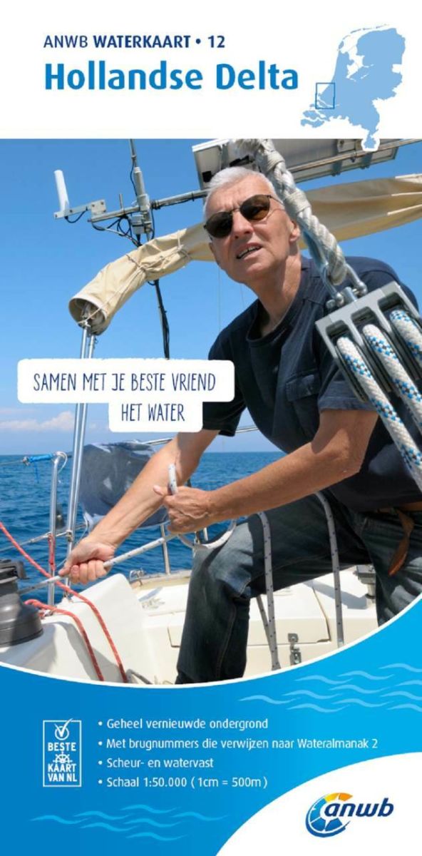 ANWB Waterkaart 12 Hollandse Delta 
