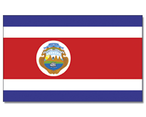 Promex Flagge Costa Rica 90 x 150 cm