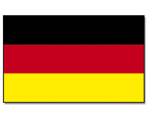 Talamex Bootflagge Größe 30x45cm Deutschland