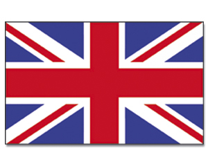 Talamex Gastlandflagge Größe 40x60 cm GB