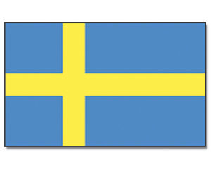 Talamex Gastlandflagge Größe 20x30 cm Schweden 27333020