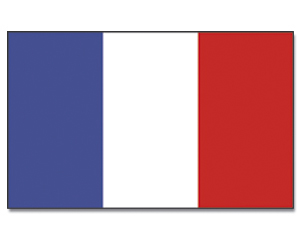 Talamex Gastlandflagge Größe 30x45 cm Frankreich 27309030