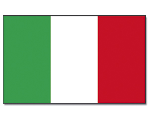 Lindemann Gastlandflagge Größe 30x45 cm Italien