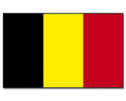 Talamex Gastlandflagge Größe 20x30 cm Belgien