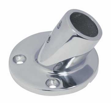 Marinetech Relingfuß rund 22 mm 60° Marinetech Relingfuß rund 22 mm 60°