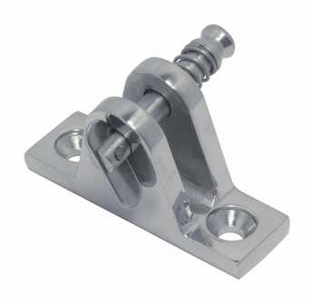 Marinetech Verdeckbeschlag 80° mit Sicherungsbolzen Marinetech Verdeckbeschlag 80° mit Sicherungsbolzen