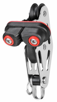 Sprenger Gleitlagerblock Edelstahl 6-8 mm Violinblock mit Schotklemme