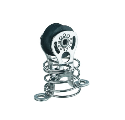 Sprenger Micro xs Block 1 Rolle mit Fenderöse und Feder Sprenger Micro xs Block 1 Rolle mit Fenderöse und Feder