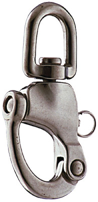 Sprenger Schnappschäkel mit Wirbel 120 mm Sprenger Schnappschäkel mit Wirbel 120 mm