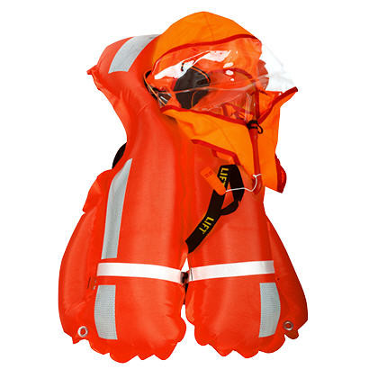 Secumar Rettungsweste Survival 275N schwarz / orange 