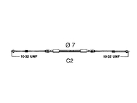 ULTRAFLEX C2 SCHALTZUG, UNIVERSAL 8FT 2,44 m