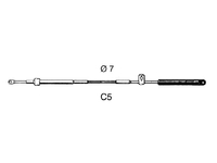 ULTRAFLEX Schaltkabel C5 6ft 1,83m