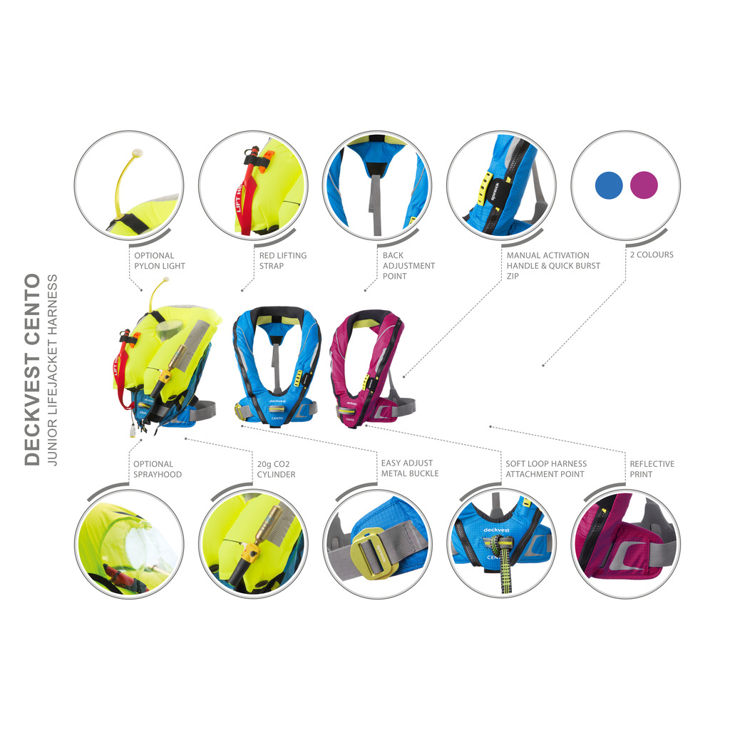 Spinlock Deckvest Cento 150 N Kinderwesten