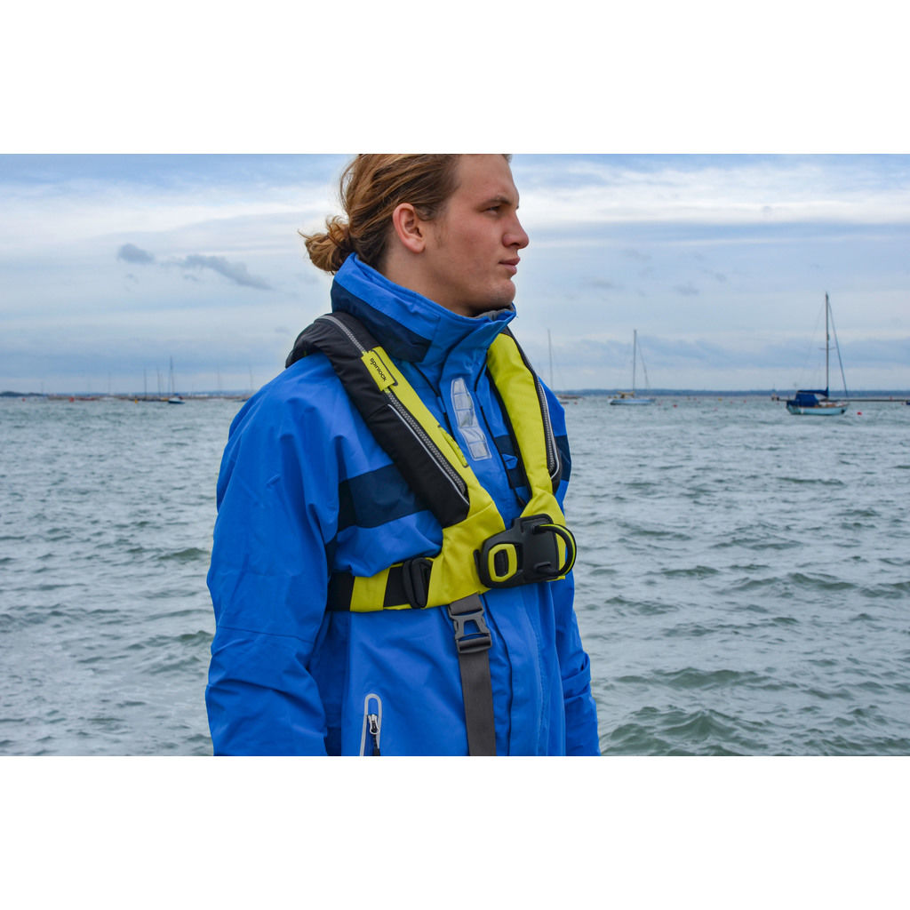 Spinlock Deckvest 6D 170N Citrus Yellow Automatik Rettungsweste