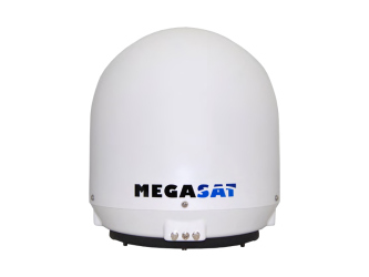 Megasat Seaman 45 GPS/ AutoSkew Sat-Antenne mit Triple Anschluss und autom. Positionierer  1500057