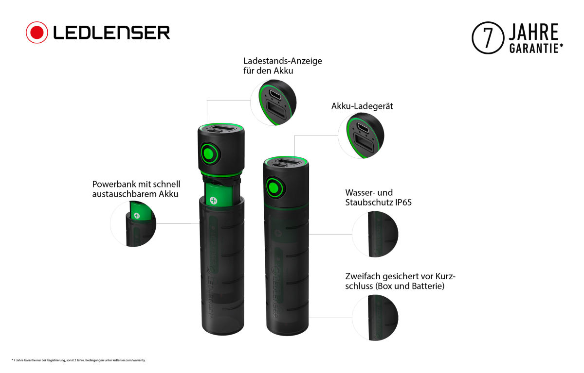 LED LENSER® Powerbank Flex3