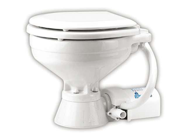 Jabsco elektrische Marine Toilette 12V kompakt Becken klein Jabsco elektrische Marine Toilette 12V kompakt Becken klein