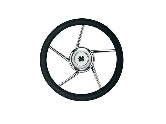 Ultraflex Steuerrad - UFLEX - V01 Edelstahl PU-schwarz Ultraflex Steuerrad - UFLEX - V01 Edelstahl PU-schwarz
