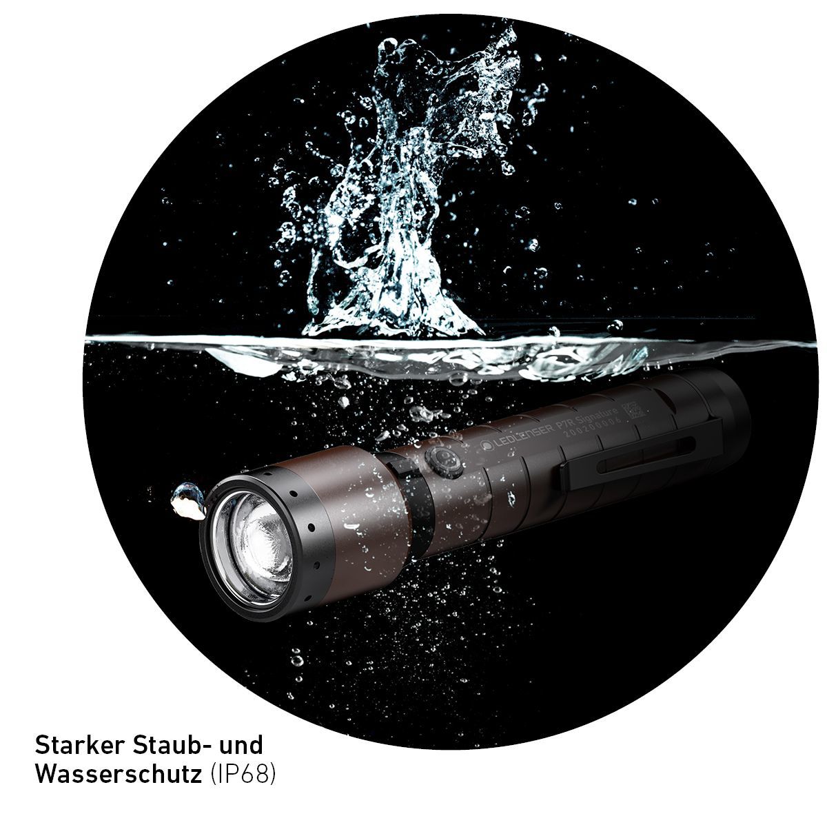 LED LENSER® Taschenlampe P7R Signature Espresso