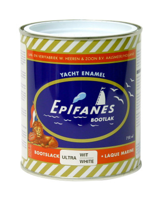 EPIFANES 1-Komponenten Bootslack, weiß 2 Liter
