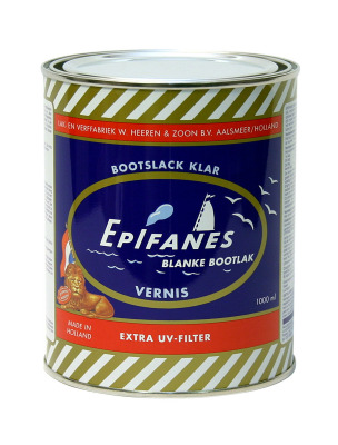 EPIFANES Bootslack klar mit extra UV-Filter 1-Komp. 1 Liter