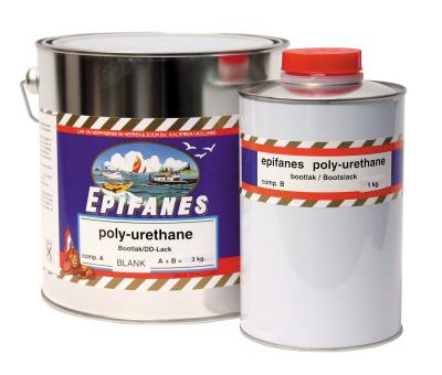 EPIFANES Poly-urethane DD Yachtlack klar mit UV Filter 3kg