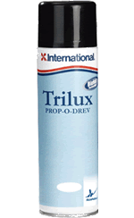 International Trilux Prop-O-Drev Antifouling Spray für Propeller und Antriebe 500 ml Schwarz YBA798/500ML