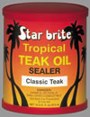 Star brite Tropical Teak Oil Sealer Classic Teak 946ml 88032DGP
