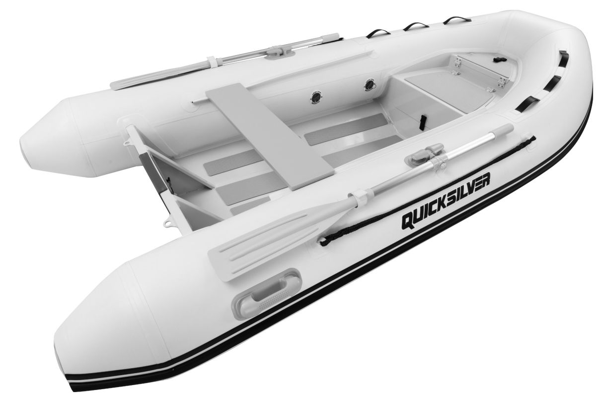 Quicksilver 320 ALU-RIB Weiß