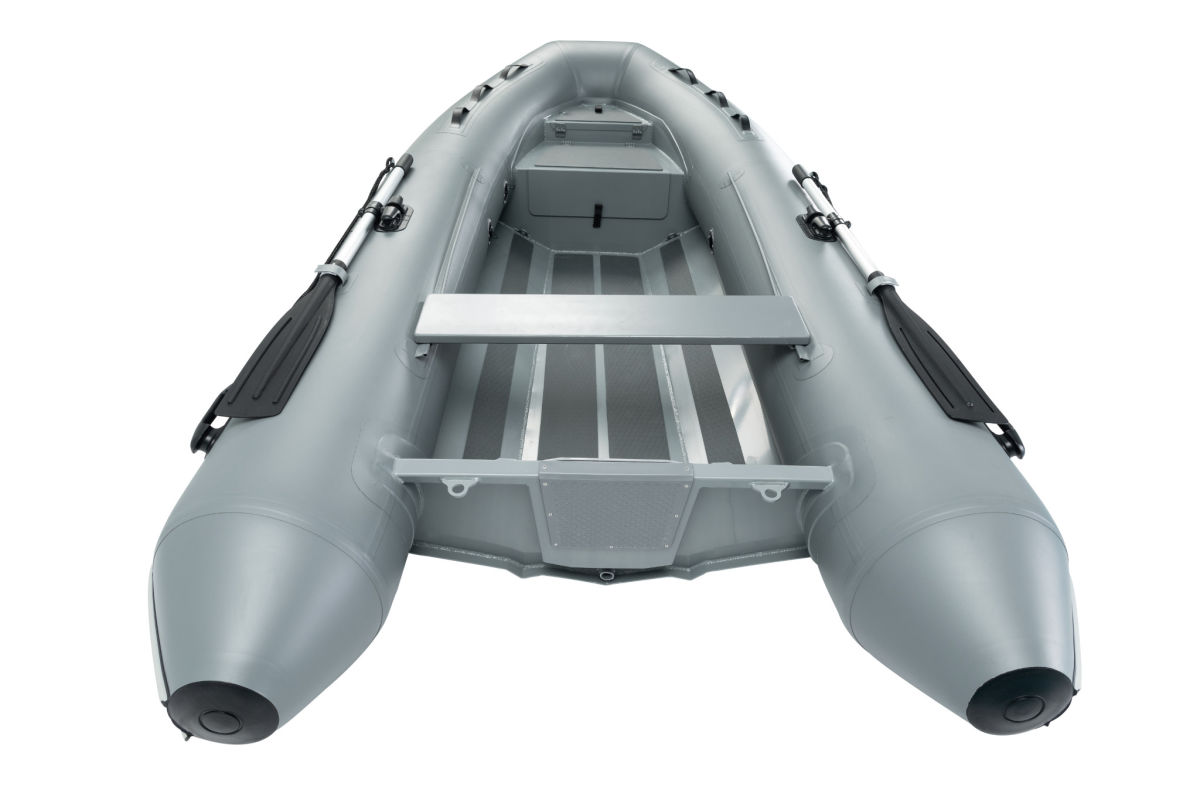 Quicksilver 350 ALU-RIB Dunkelgrau