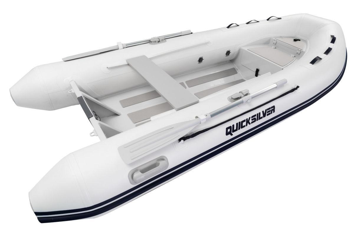 Quicksilver 350 ALU-RIB Weiß