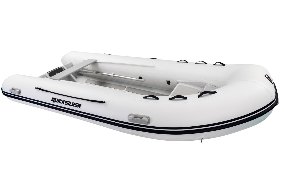 Quicksilver 380 ALU-RIB Weiß