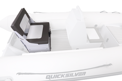 Quicksilver FCT880 2 Personen Sitzbank Weiß