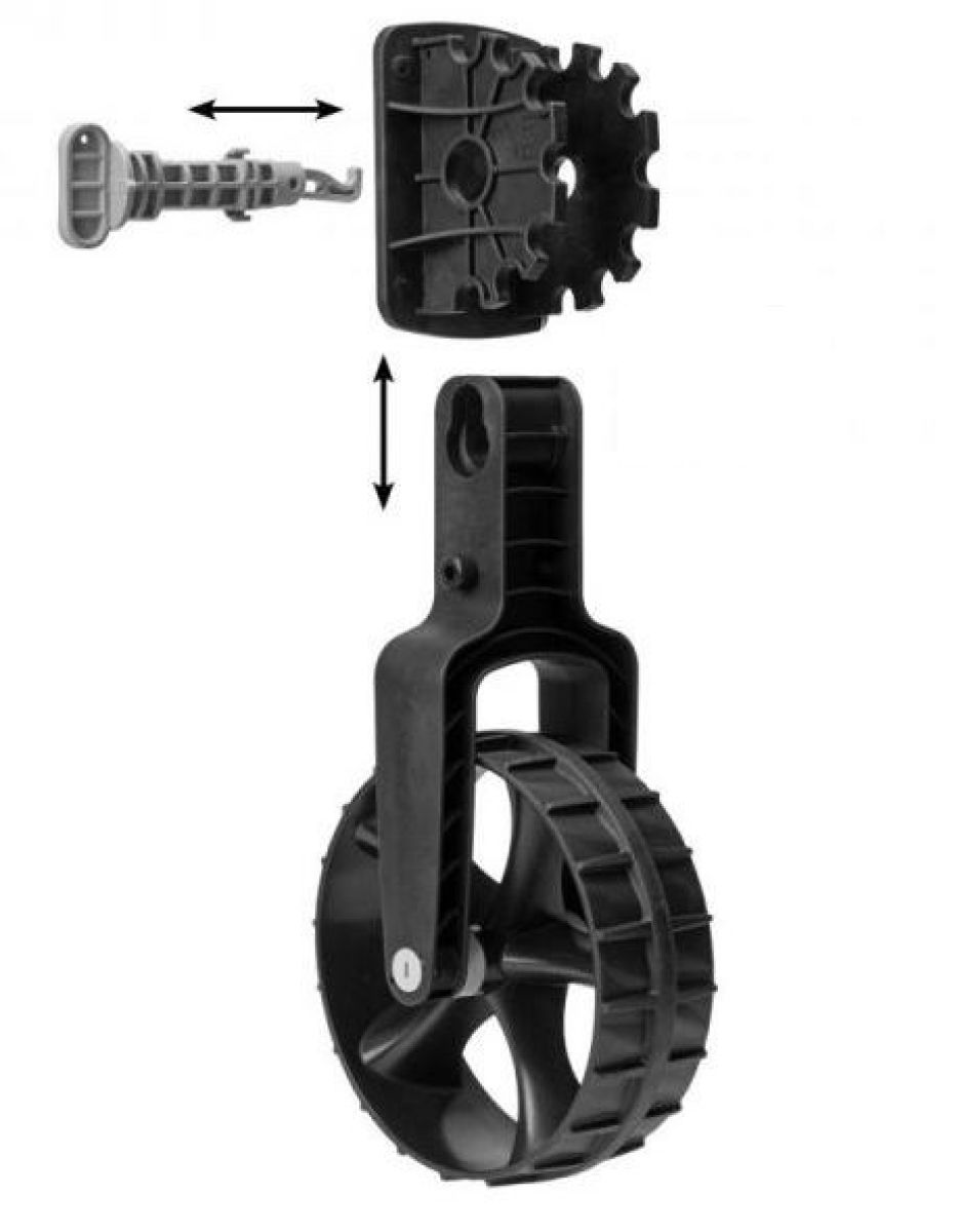 RAILBLAZA Dinghy Wheels Schlauchboot Heckräder