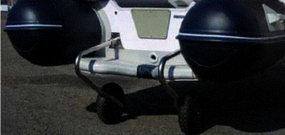 Allroundmarin Transporträder für Boote mit Heckflaps 563454