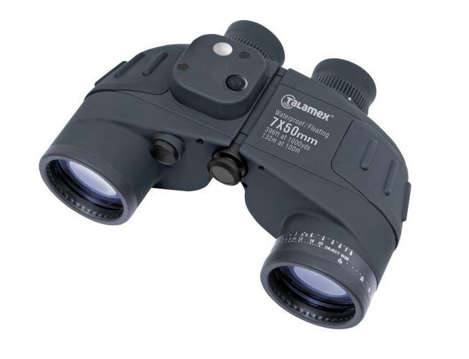 Fernglas 7x50 Deluxe mit Kompass inkl. Tasche