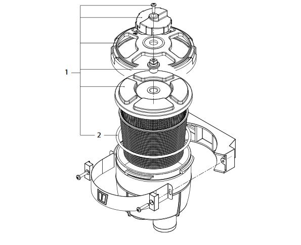 Kühlwasserfilter FTR470/19