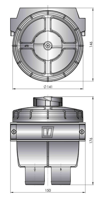 Kühlwasserfilter FTR470/13