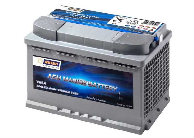 Vetus Marine AGM Batterie 70Ah